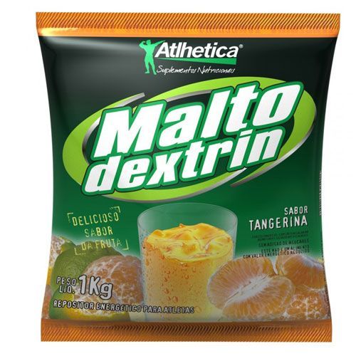 Maltodextrin - 1000g Tangerina - Atlhetica Nutrition