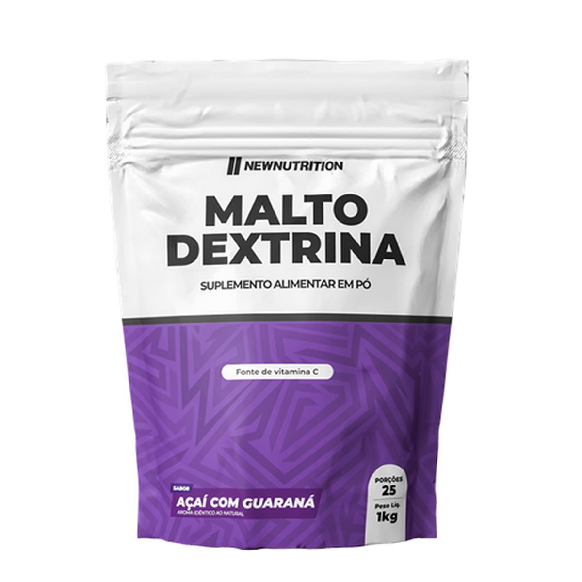 Maltodextrina - 1000g Refil A�a� com Guaran� - NewNutrition