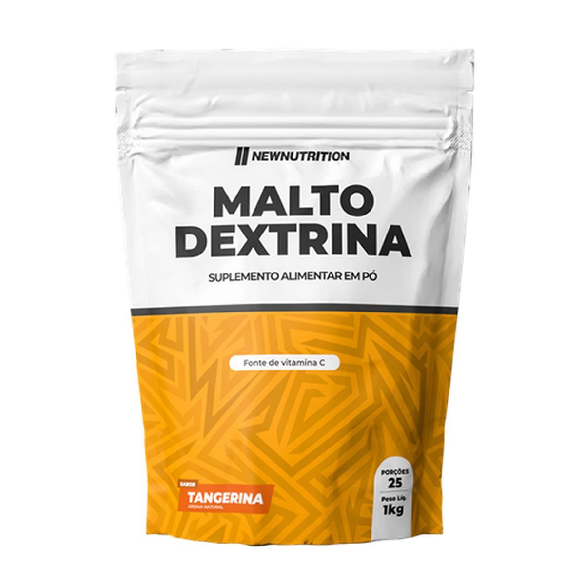 Maltodextrina - 1000g Refil Tangerina - NewNutrition