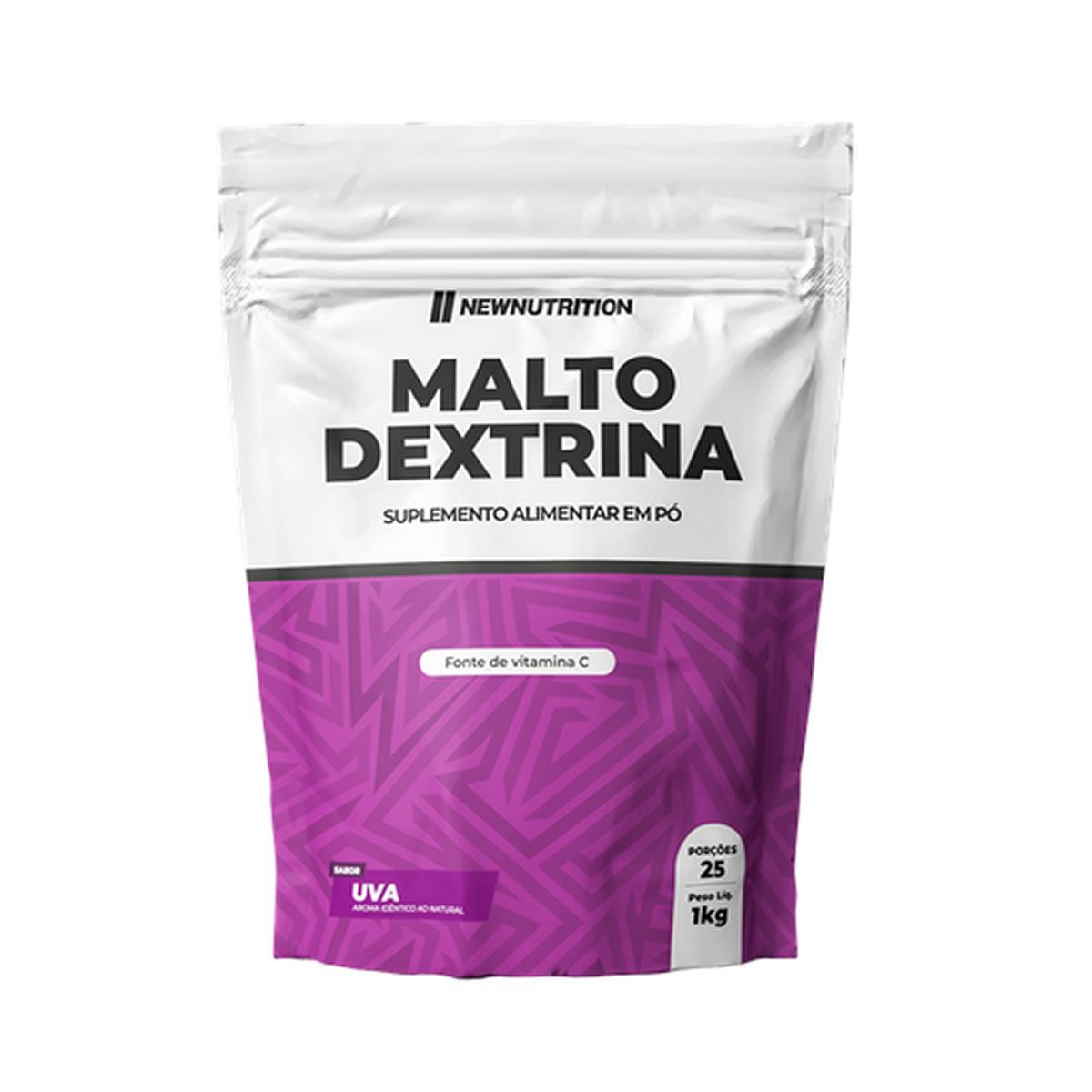 Maltodextrina - 1000g Refil Uva - NewNutrition