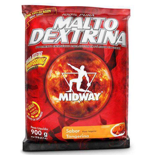 Maltodextrina - 900g Tangerina - Midway