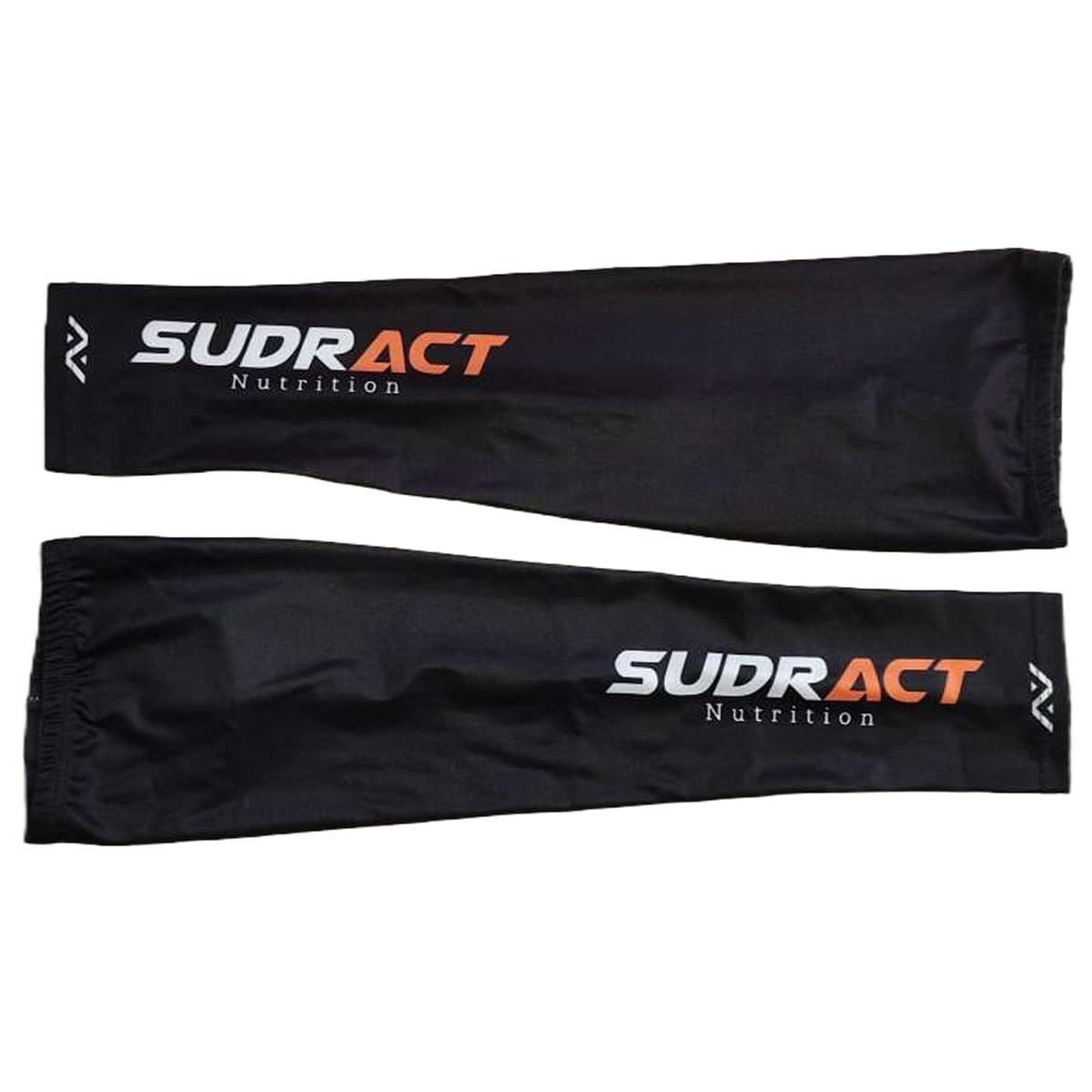 Manguito Prote��o Solar - Tamanho G Preto/Laranja - Sudract Nutrition