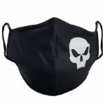 M�scara Prote��o - Black Skull