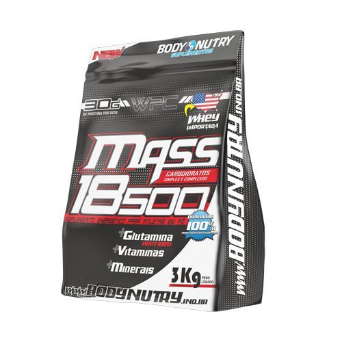 Mass 18500 - 3000g Refil Chocolate - Body Nutry