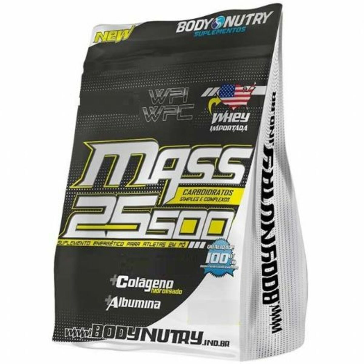Mass 25500 - 3000g Refil Baunilha - Body Nutry