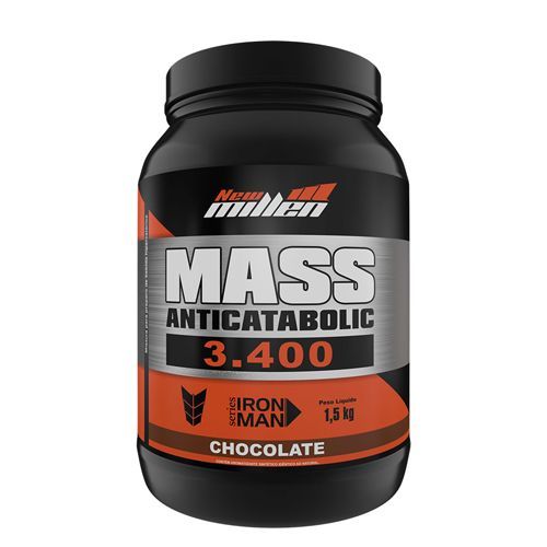 Mass 3400 Anticatabolic - 1500g Chocolate - New Millen