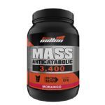 Mass 3400 Anticatabolic - 1500g Morango - New Millen