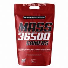 Mass 36500 Gainers - 3000g Sorvete de Baunilha - Furious Nutrition