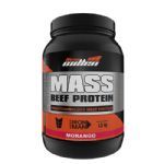 Mass Beef Protein - 1500g Morango - New Millen