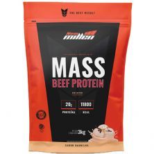 Mass Beef Protein - 3000g Refil Baunilha - New Millen