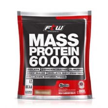 Mass Protein 60.000 - 3Kg Refil Baunilha - FTW