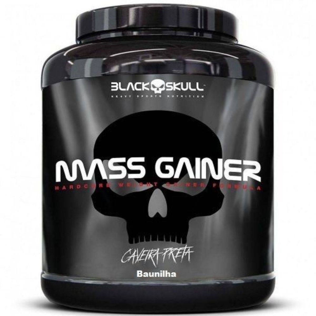 Mass Gainer - 3000g Baunilha - Black Skull
