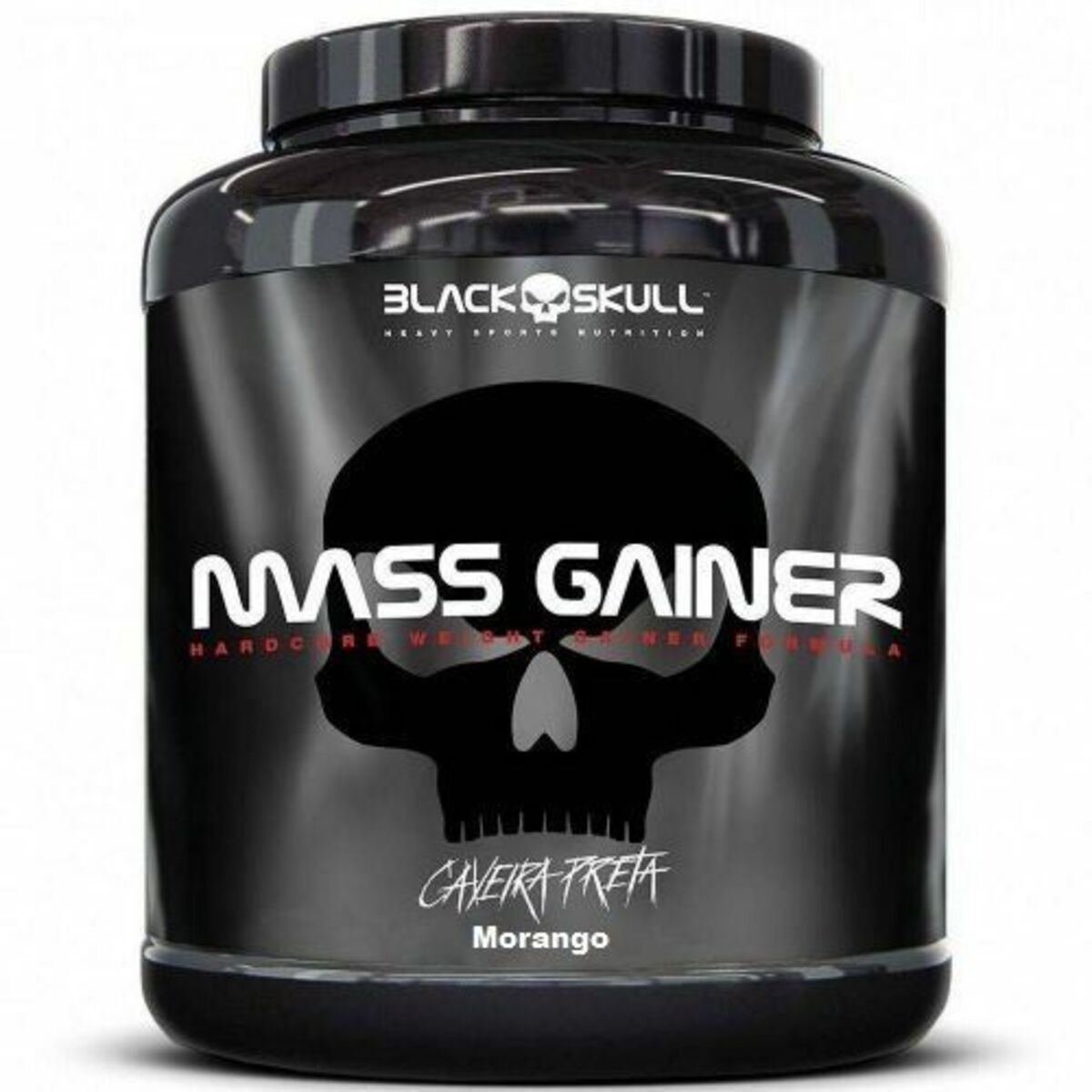 Mass Gainer - 3000g Morango - Black skull