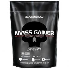 Mass Gainer - 3000g Refil Baunilha - Black Skull*** Data Venc. 30/8/23