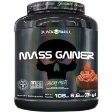 Mass Gainer Gourmet - 3000g Churros - Black Skull