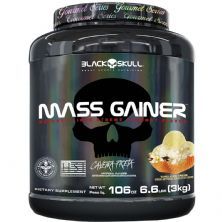 Mass Gainer Gourmet - 3000g Sorvete de Creme - Black Skull*** Data Venc. 28/02/2022