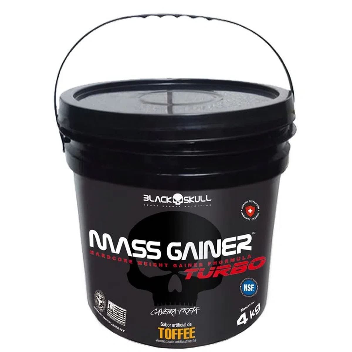 Mass Gainer Turbo - 4kg Toff - Black Skull*** Data Venc. 30/04/2025