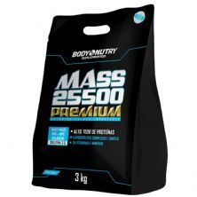 Mass Premium 25500 - 3.000g Milk Shake de Morango - Body Nutry