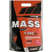 Mass Premium 7200 - 1500g Refil Morango - New Millen