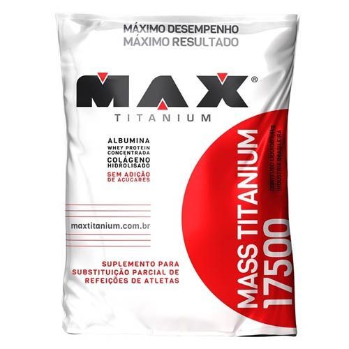 Mass Titanium 17500 - 1400g Refil Vitamina de Frutas - Max Titanium*** Data Venc. 6/11/18