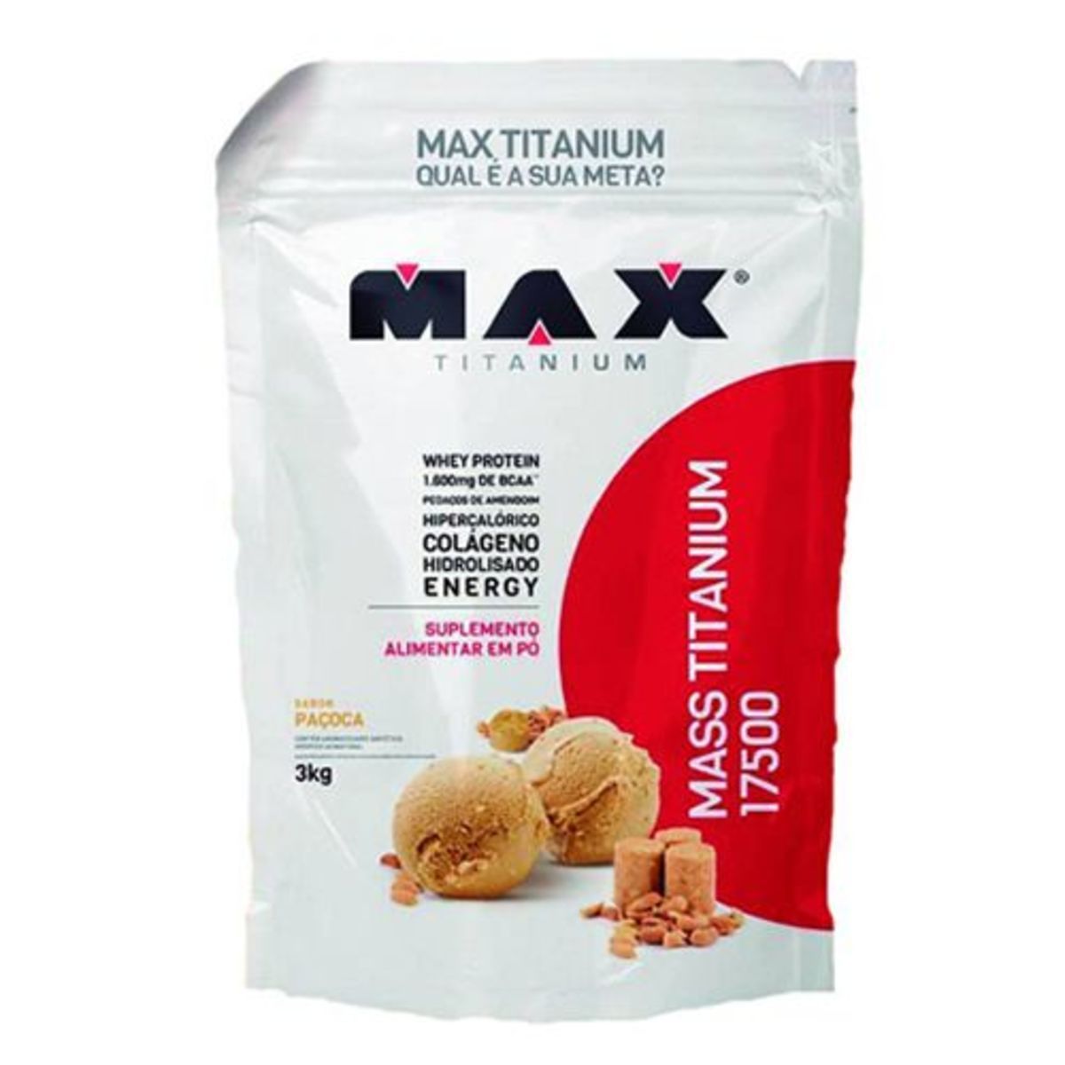 Mass Titanium 17500 - 3000g Refil Pa�oca - Max Titanium