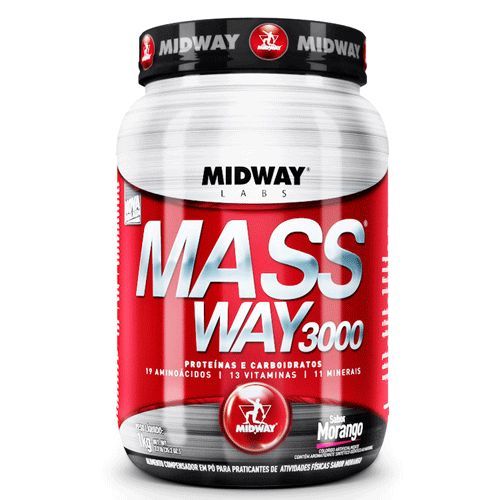Mass Way 3000 - 1000g Baunilha - Midway