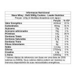 Mass Whey - Refil 3000g Baunilha Caramelada - Leader Nutrition