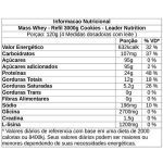 Mass Whey - Refil 3000g Shoothie de Morango - Leader Nutrition