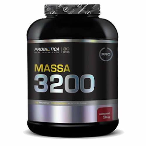 Massa 3200 - 3000g Morango - Probi�tica