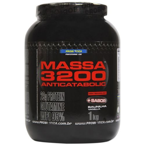 Massa 3200 Anti-catabolic - 1000g Baunilha - Probi�tica