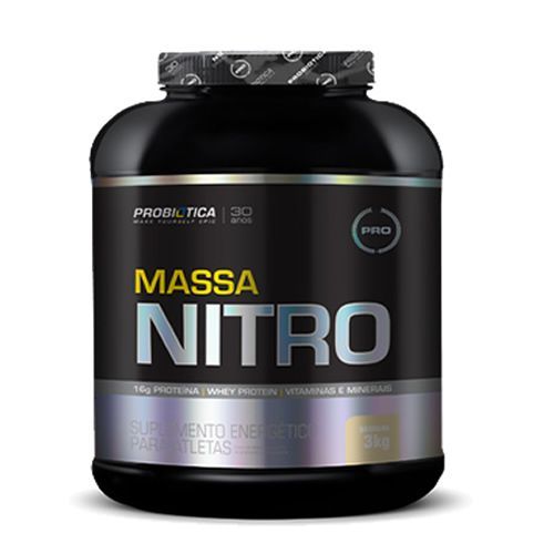 Massa Nitro - 3000g Baunilha - Probi�tica