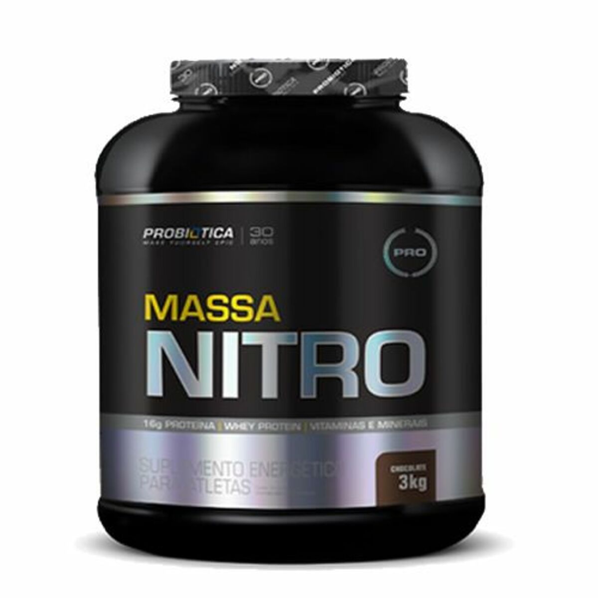 Massa Nitro - 3000g Chocolate - Probi�tica