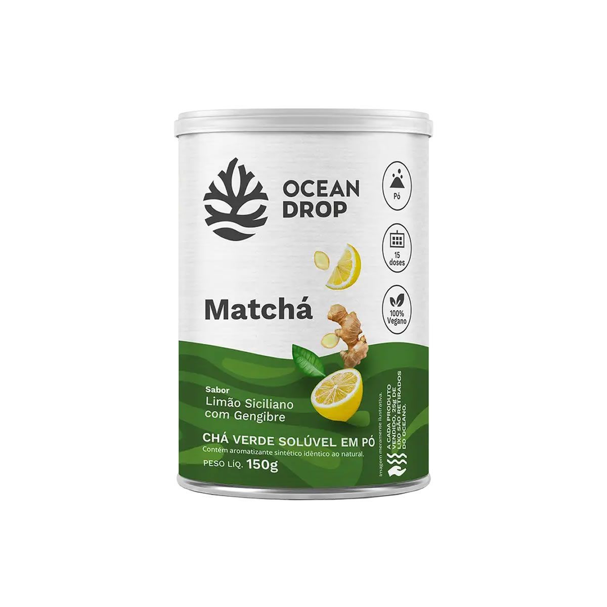 Match� - 150g Lim�o Siciliano com Gengibre - Ocean Drop