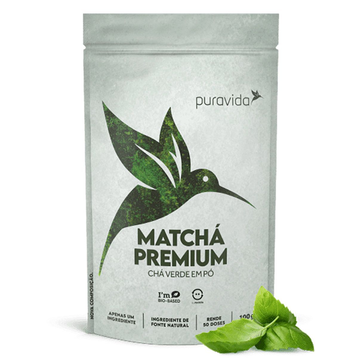 Matcha Premium - 100g Natural - Puravida