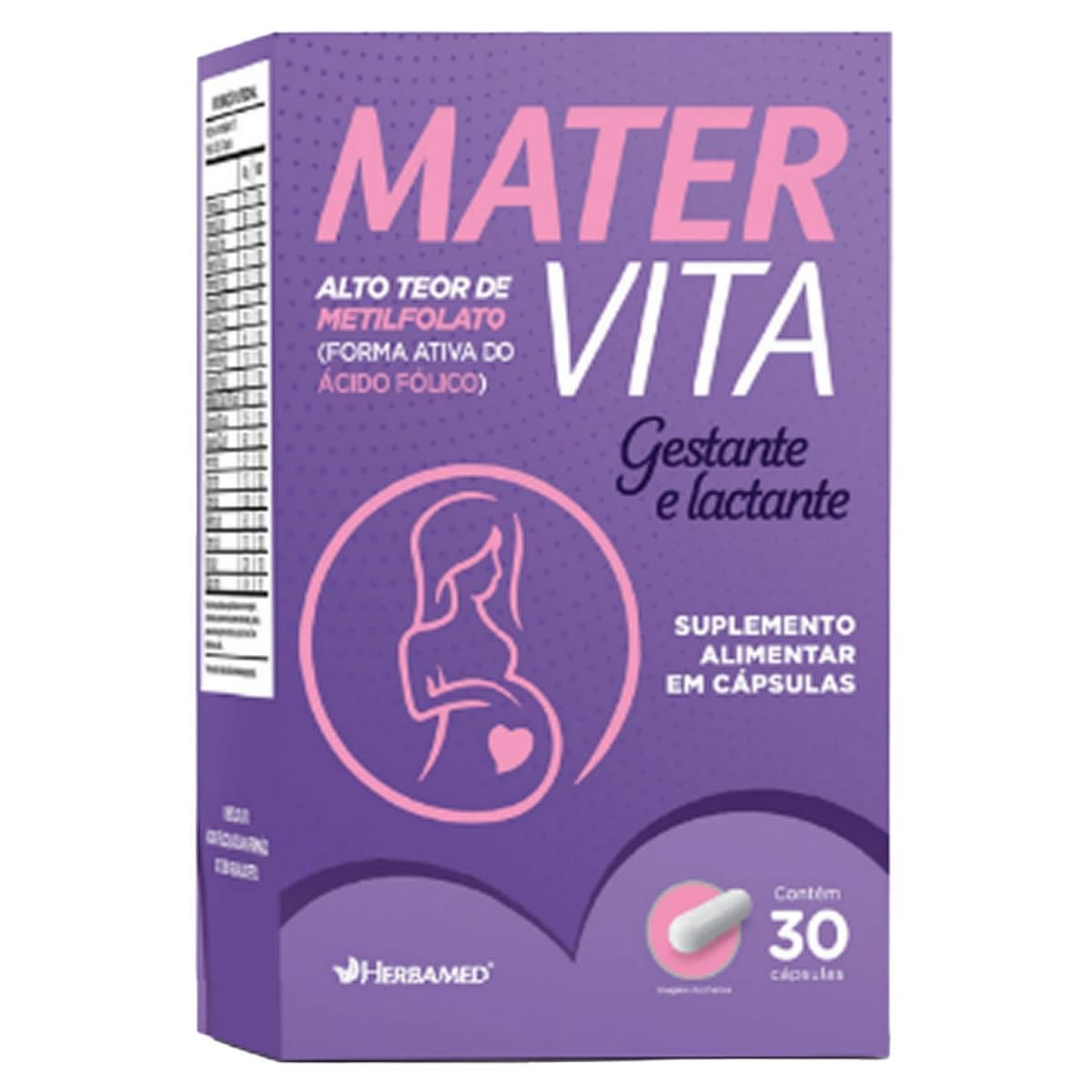 Matervita - 30 C�psulas - Herbamed*** Data Venc. 30/12/2025