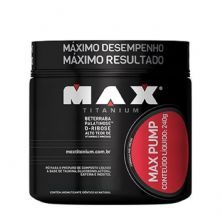 Max Pump - 240g Frutas Vermelhas - Max Titanium
