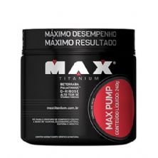 Max Pump - 240g Fruit Punch - Max Titanium