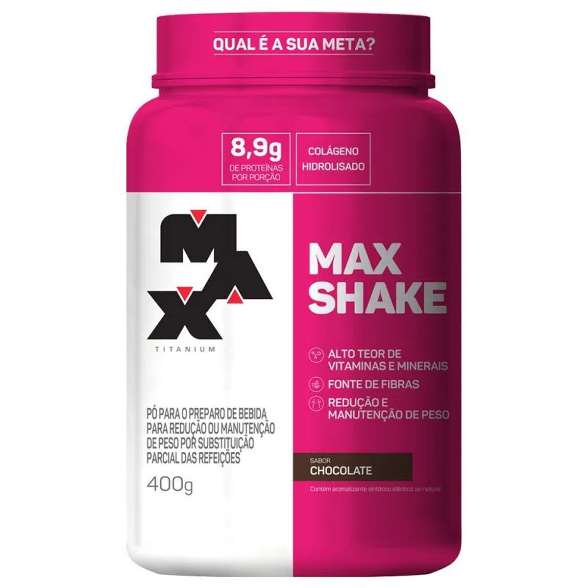 Max Shake -  400g Chocolate - Max Titanium