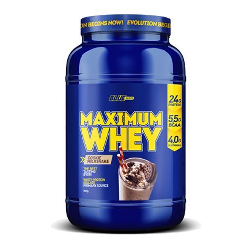 Maximum Whey - 907g Cookie Milkshake - Blue Series
