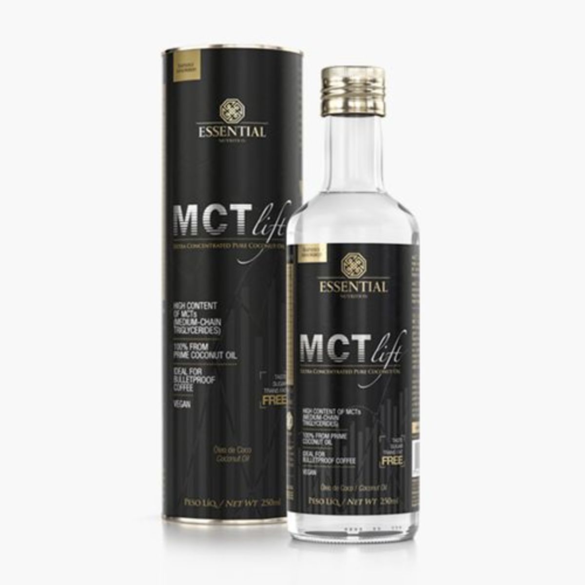MCT Lift - Essential Nutrition - 250ml*** MICRO VAZAMENTO *** Data Venc. 30/03/2022