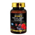 Mega Hair Gummy - 30 Gomas Frutas Vermelhas - Bel�ssima*** Data Venc. 30/04/2024