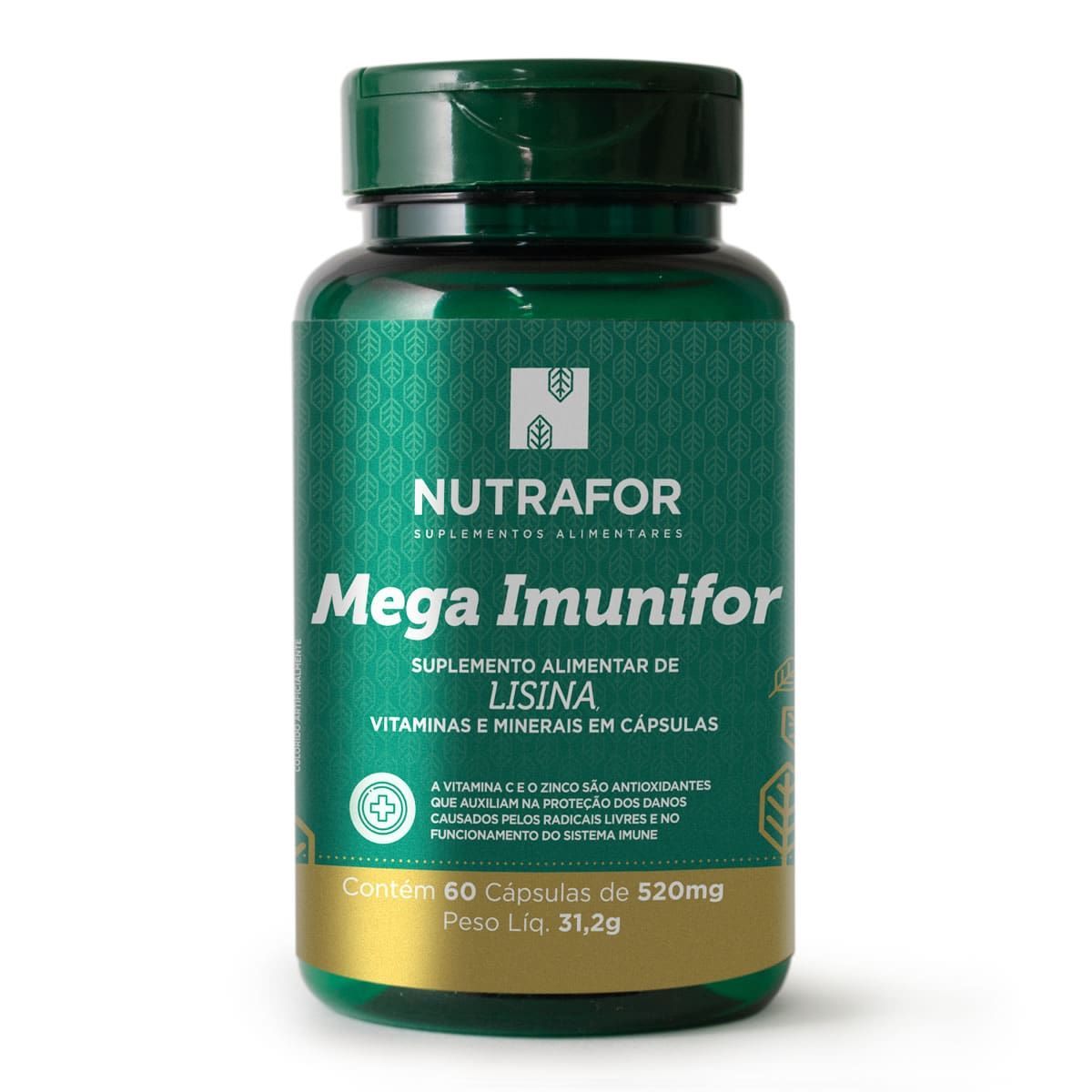 Mega Imunifor - 60 C�psulas - Nutrafor