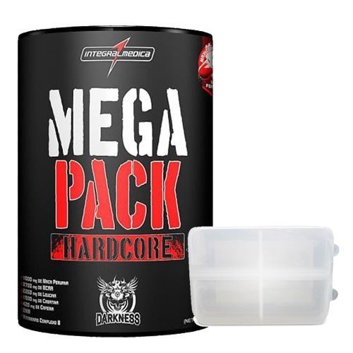 Mega Pack Hardcore - 15 Saches + Porta C�psula - Integralmedica