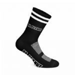 Meias da Dr. Peanut - 1 Par Preta com Branco - Dr Peanut