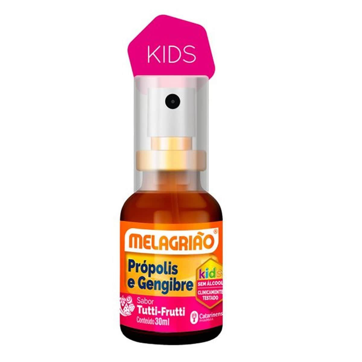 Melagri�o Spray Kids - 30ml Tutti Frutti - Catarinense Nutri��o