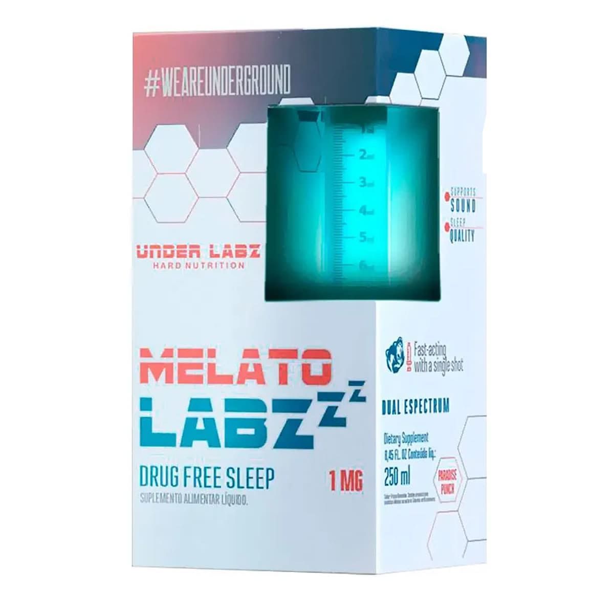 Melato Labz Liquid - 250ml Paradise Punch - Under Labz*** Data Venc. 30/10/2023