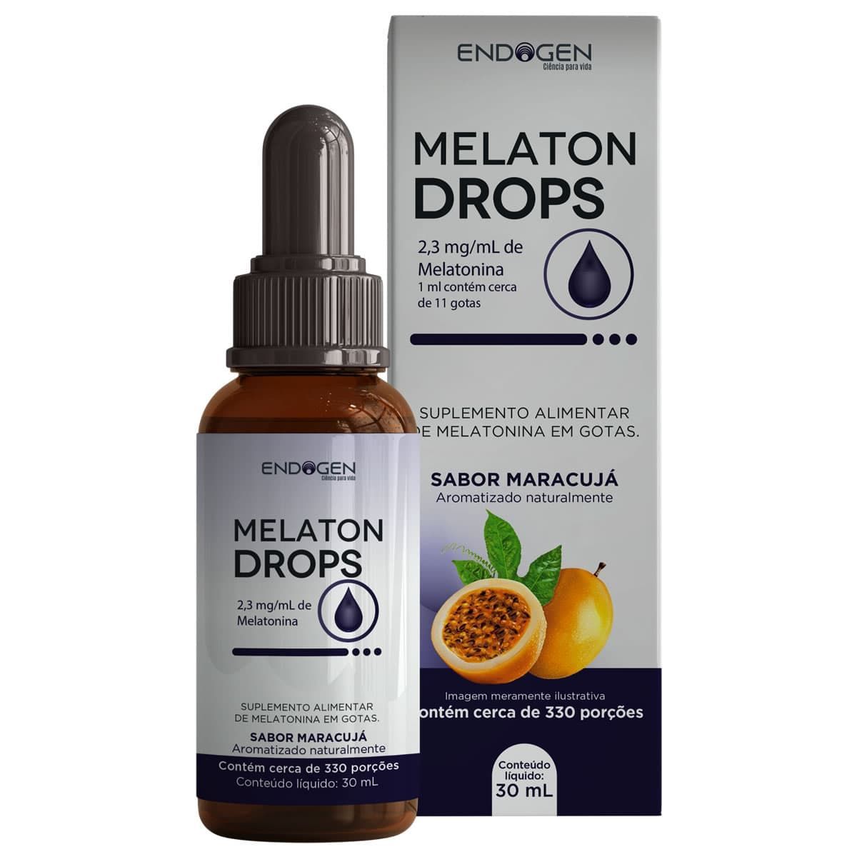 Melaton Drops - 30ml Maracuj� - Naturelab