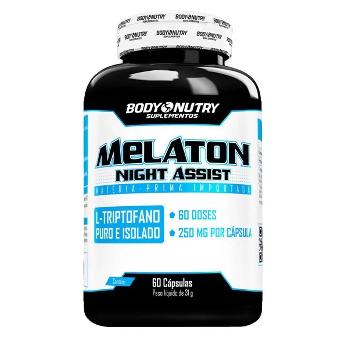 Melaton Night Assist - 60 C�psulas - Body Nutry*** Data Venc. 18/10/2023