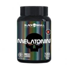 Melatonin - 120 Comprimidos Sublinguais - Black Skull