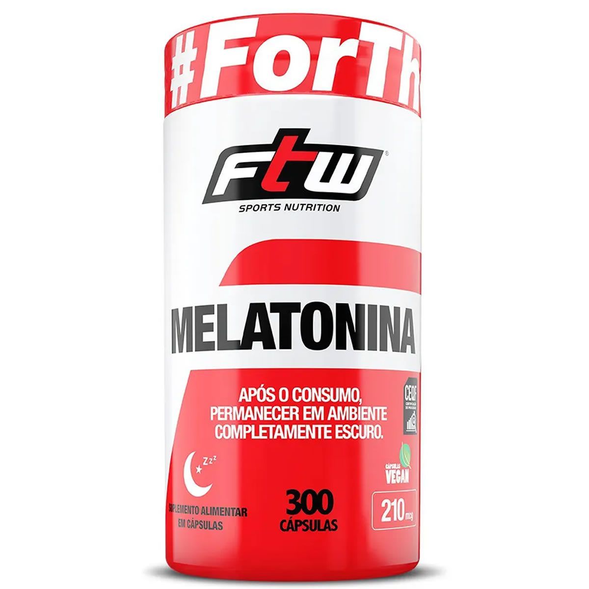 Melatonina - 300 C�psulas - FTW